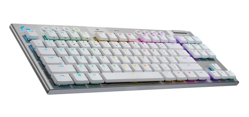 Клавиатура Logitech G915 TKL GL Clicky Switch white 920-010117