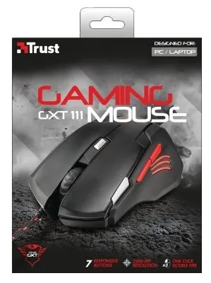 Мышь игровая TRUST GXT111 черная