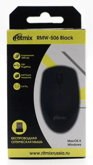 Компьютерная мышь Ritmix RMW-506 black