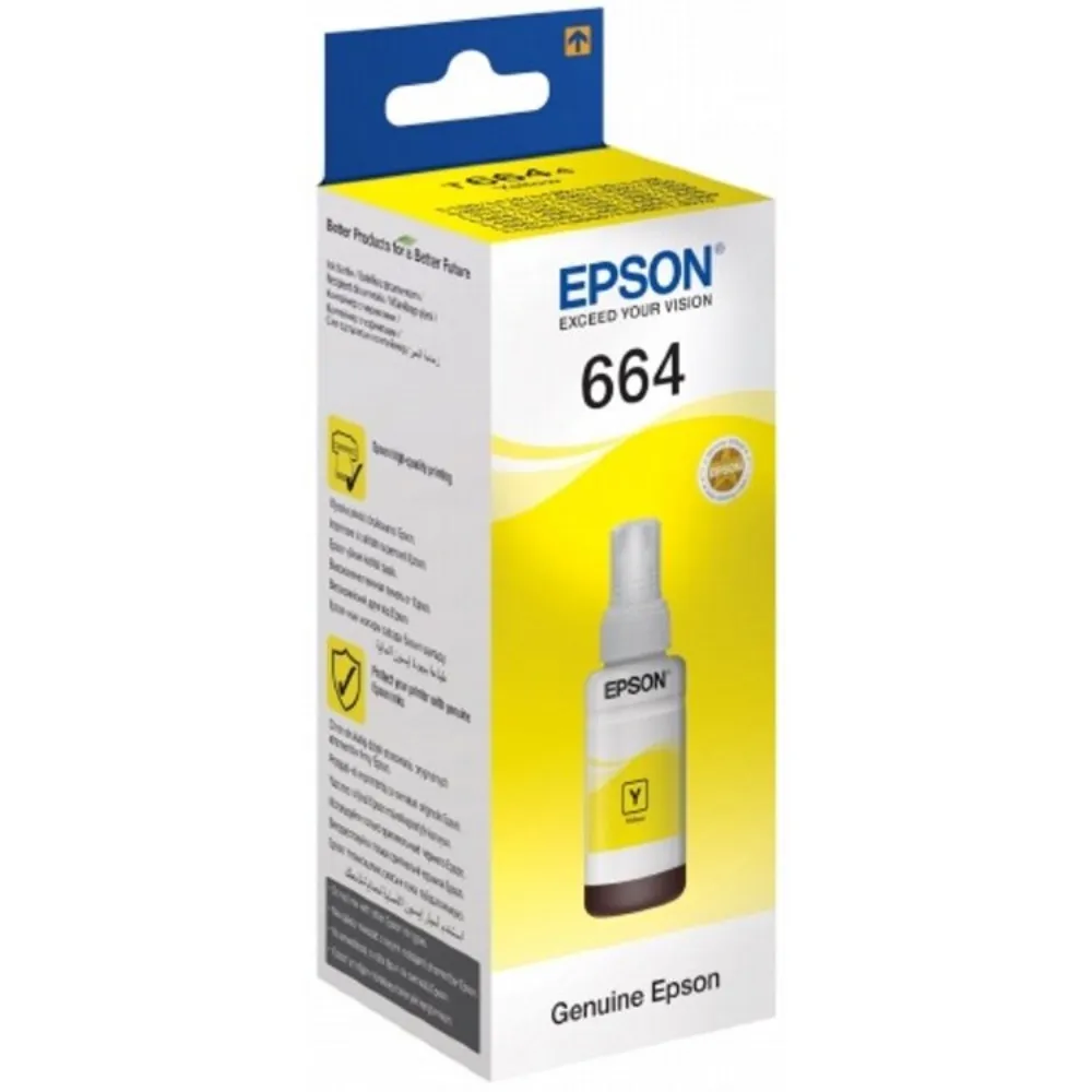Картридж с желтыми чернилами Epson C13T00S44A