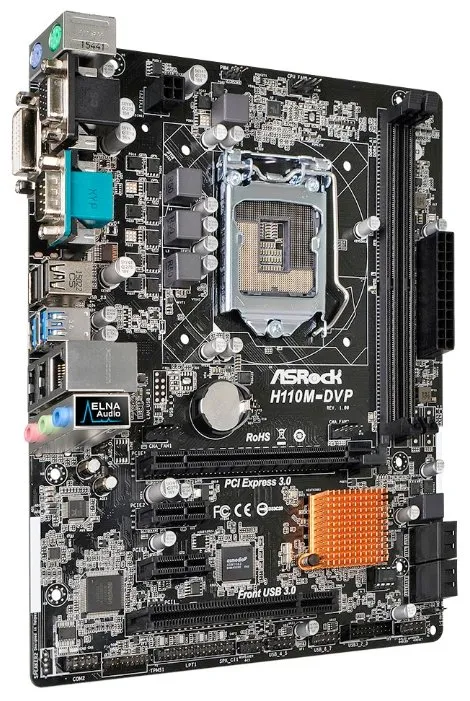 Материнская плата ASRock H110M-DVP