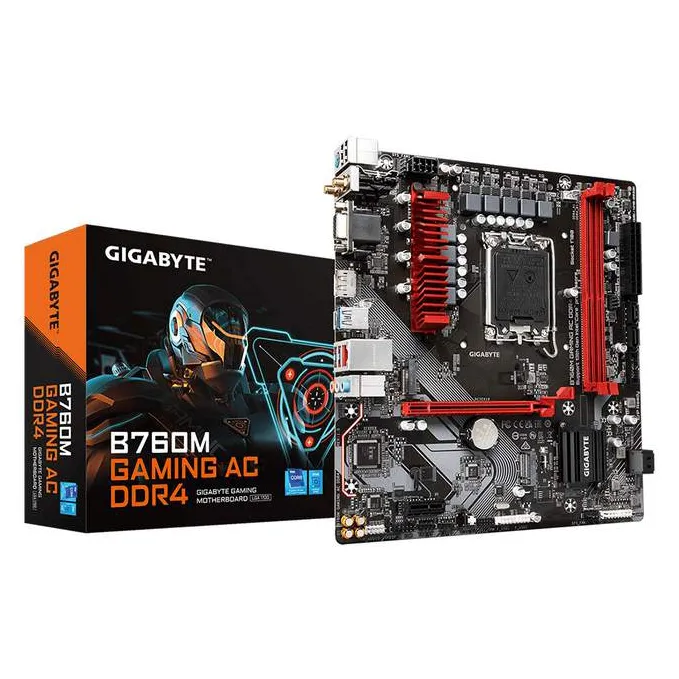 Материнская плата Gigabyte B760M GAMING AC D4
