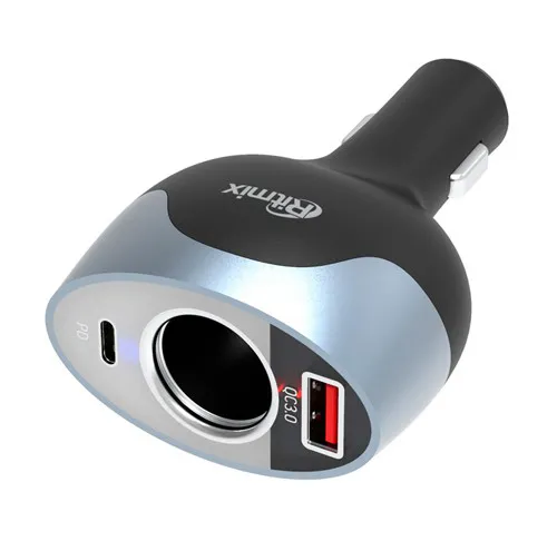 Автомобильное зарядное устройство Ritmix RM-12XQPD