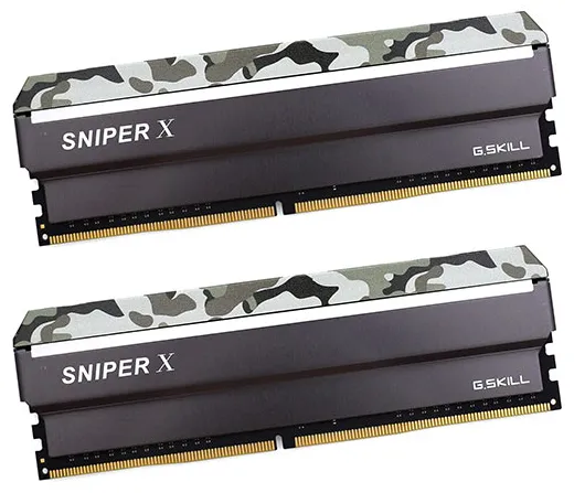 Оперативная память 16 GB kit G.SKILL SNIPER X F4-3200C16D-16GSXFB