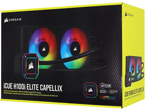 Водяное охлаждение Corsair H100i ELITE CAPELLIX CW-9060046-WW