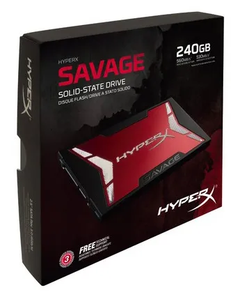 SSD накопитель Kingston HyperX Savage 240Gb SHSS37A/240G