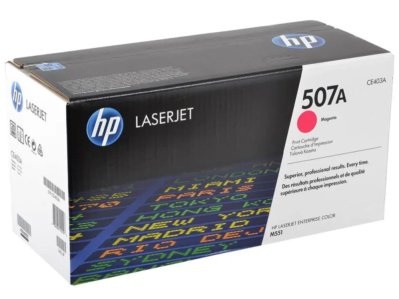 Картридж HP CE403A 507A Magenta
