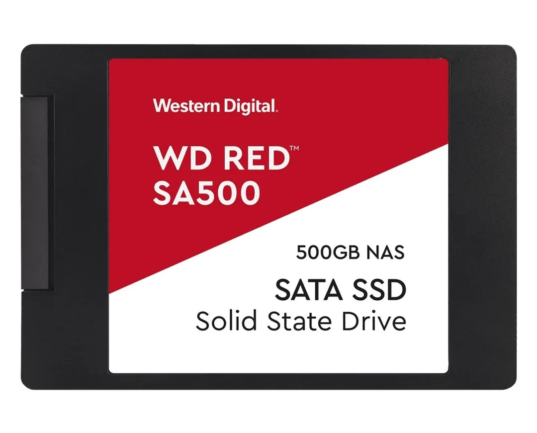 SSD накопитель 500ГБ WD Red SA500 NAS 3D NAND WDS500G1R0A