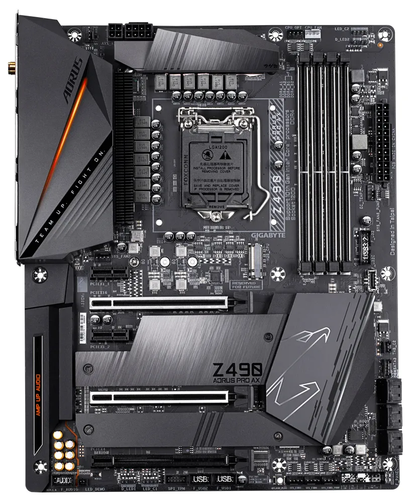 Материнская плата GIGABYTE Z490 AORUS PRO AX