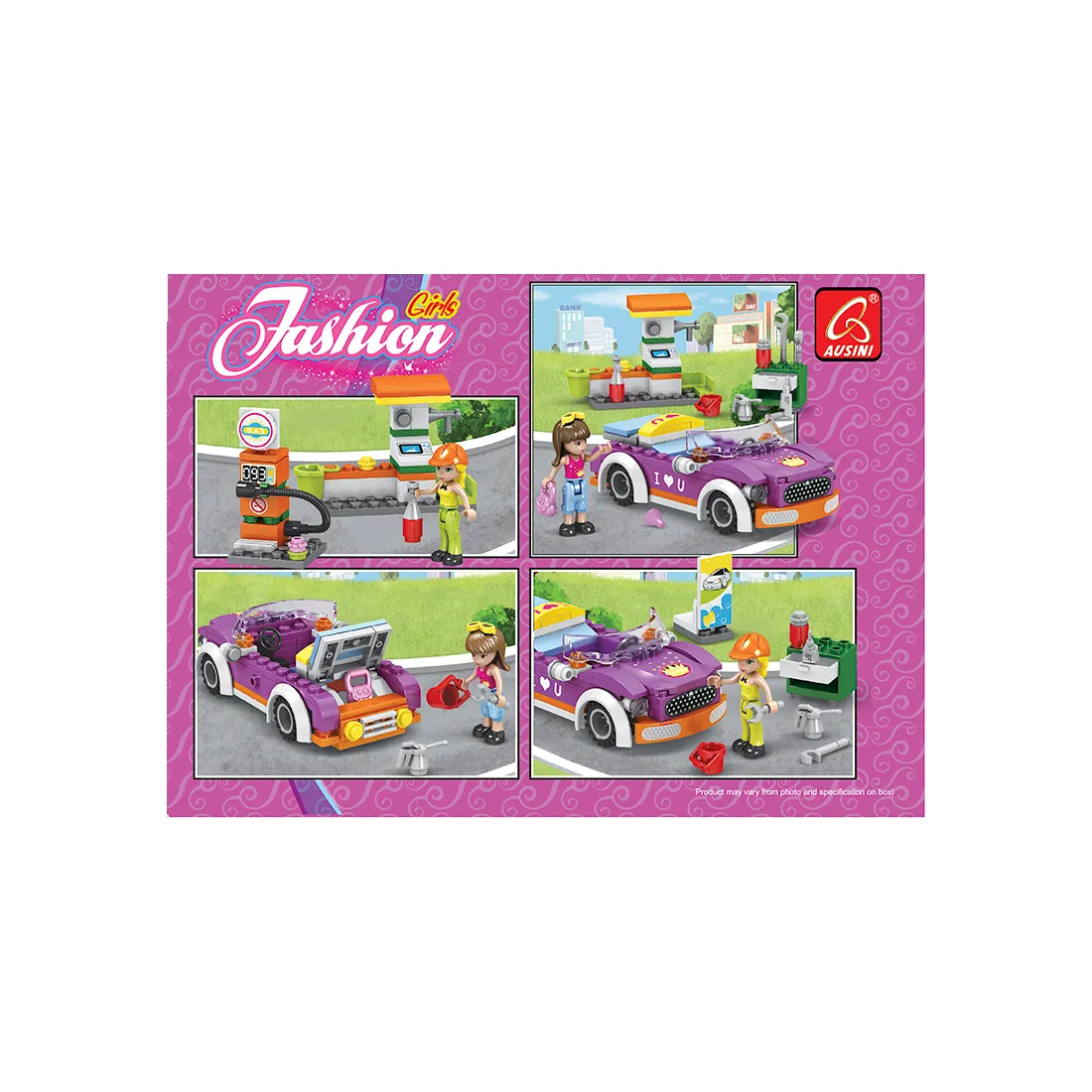 Игровой конструктор Ausini 24422 МИР ЧУДЕС (180 деталей в наборе)