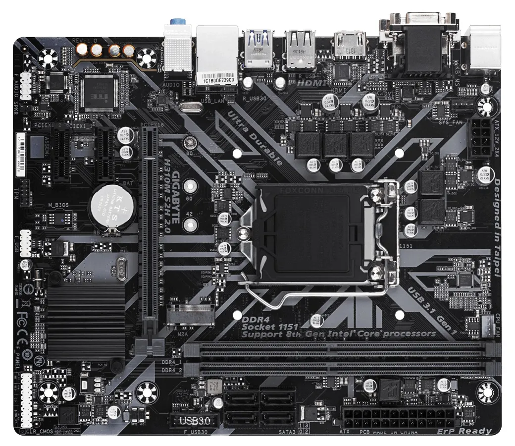 Материнская плата Gigabyte H310M S2H 2.0