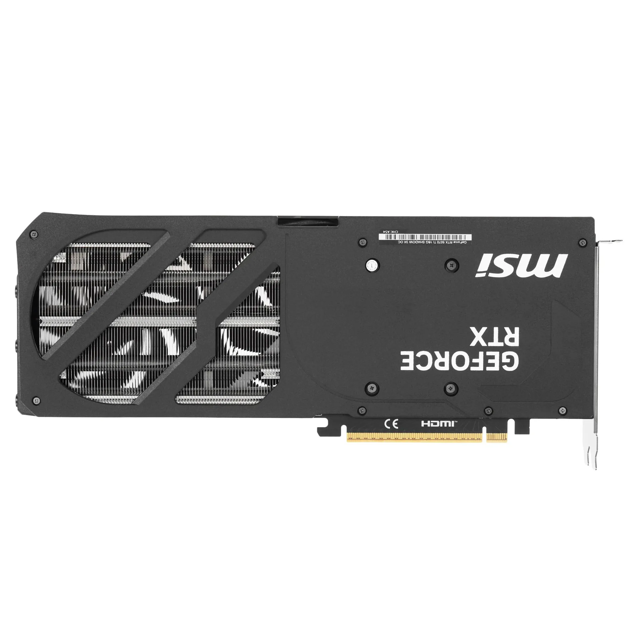 Видеокарта 16Gb MSI RTX 5070 Ti 16G SHADOW 3X OC