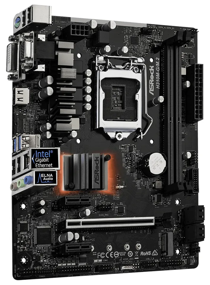 Материнская плата ASRock H310M-G/M.2