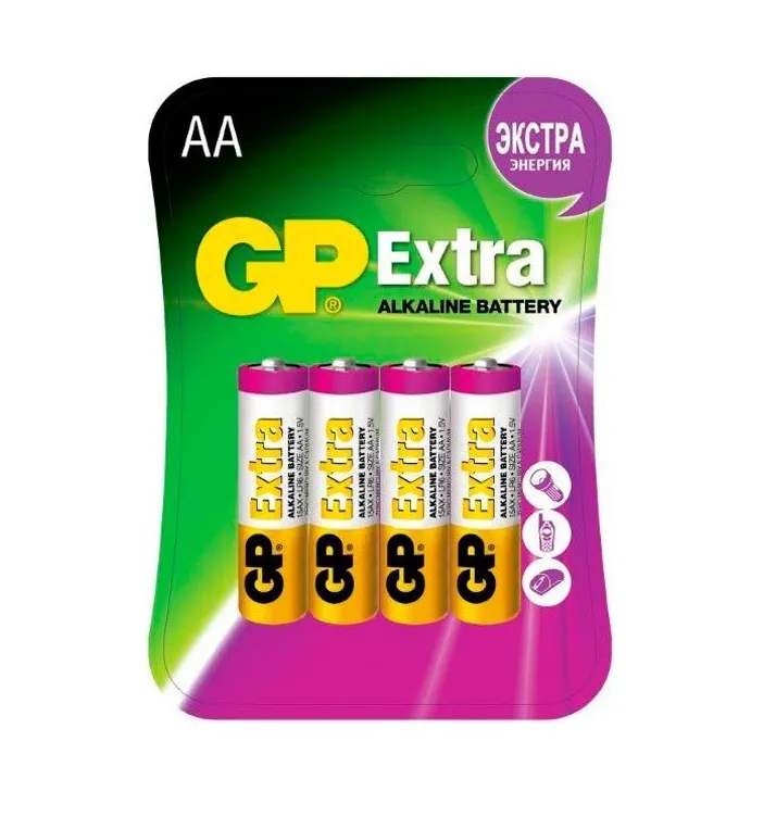 Элемент питания LR03-AAA GP Alkaline EXTRA 24AX-CR4