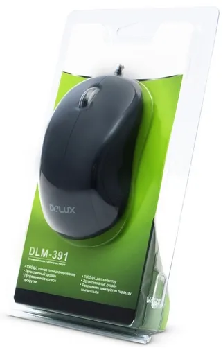 Компьютерная мышь Delux DLM-391OUB