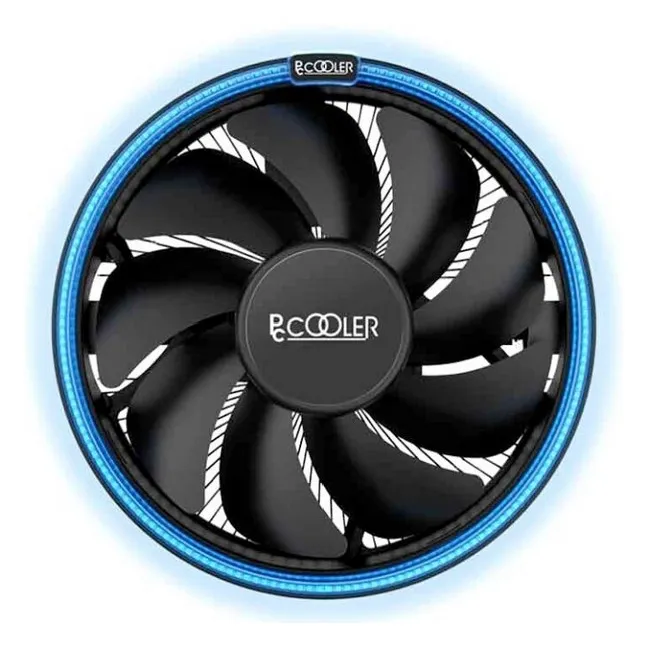 Вентилятор для процессора PCCooler E126M Blue Led TDP 92W 4-pin Socket 1700/1200/115x/AM5/AM4/AM3/AM3+/AM2/AM2+/ E126M B