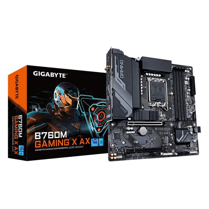 Материнская плата Gigabyte B760M GAMING X AX D5