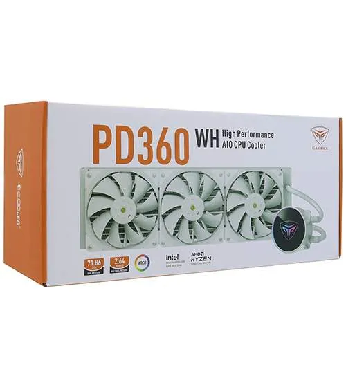 Водяное охлаждение PCCooler PD360 WH