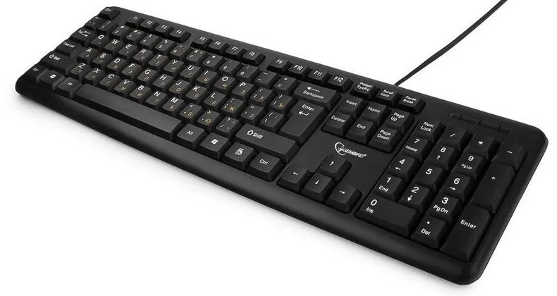 Клавиатура Gembird KB-8320U-BL black