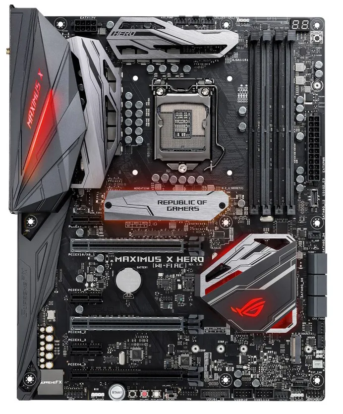 Материнская плата Asus ROG MAXIMUS X HERO 90MB0W20-M0EAY0
