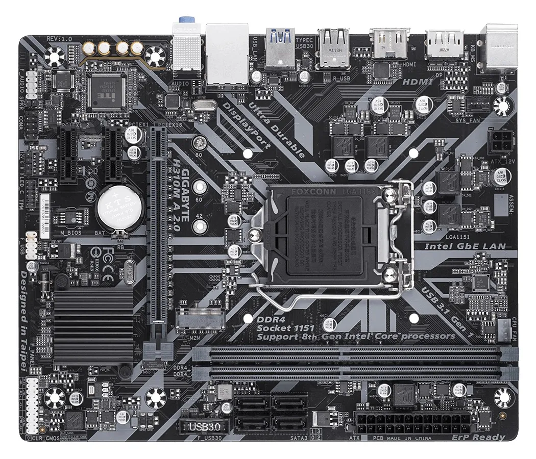 Материнская плата Gigabyte H310M A 2.0