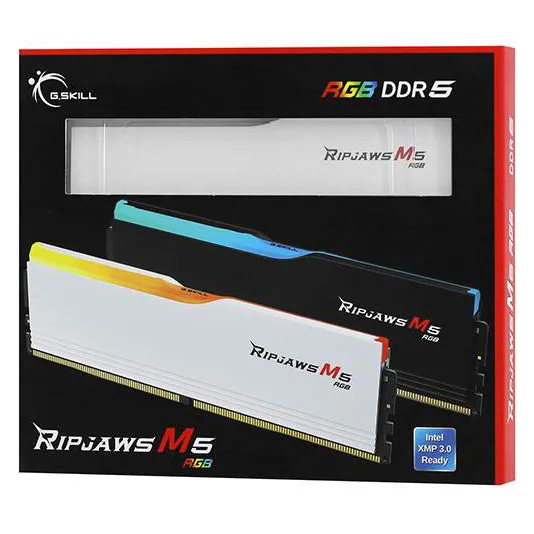 Оперативная память 32 GB kit G.Skill RipJaws M5 RGB F5-6400J3648F16GX2-RM5RW
