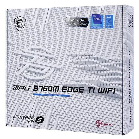 Материнская плата MSI MPG B760M EDGE TI WIFI D4
