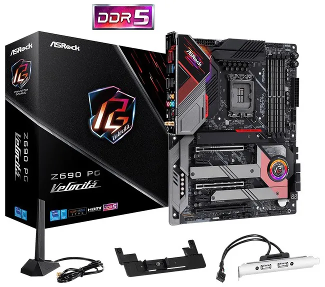 Материнская плата ASRock Z690 PG VELOCITA D5