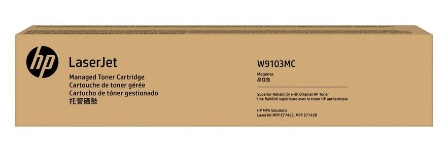 Картридж HP Europe W9103MC Лазерный пурпурный