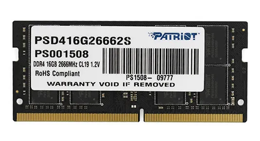 Оперативная память 16 GB Patriot PSD416G26662S