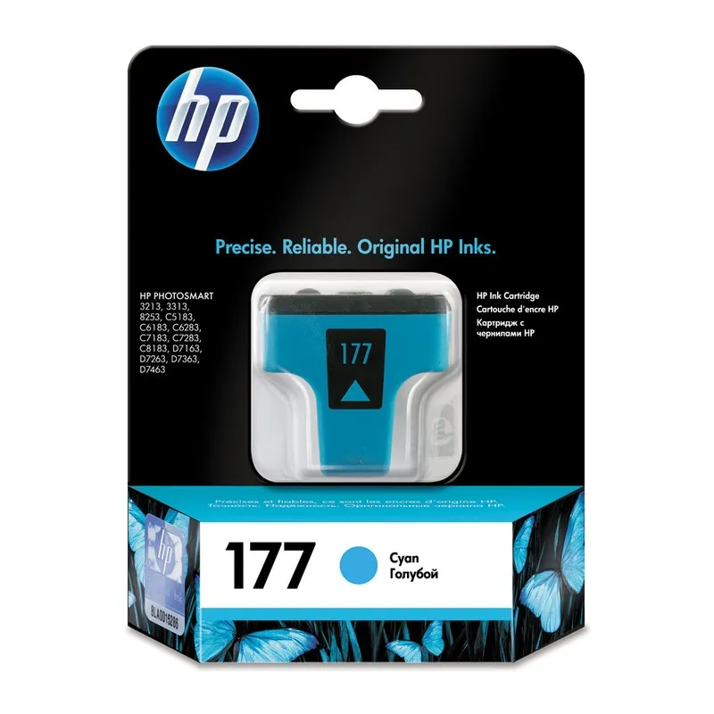 Картридж HP C8771HE Cyan №177