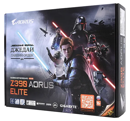 Материнская плата Gigabyte Z390 AORUS ELITE Star Wars Edition