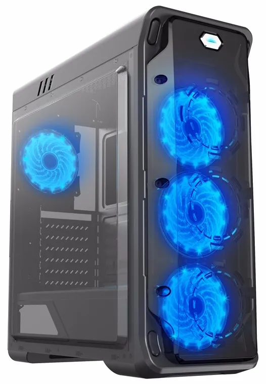 Корпус для ПК GameMax StarLight Black Blue