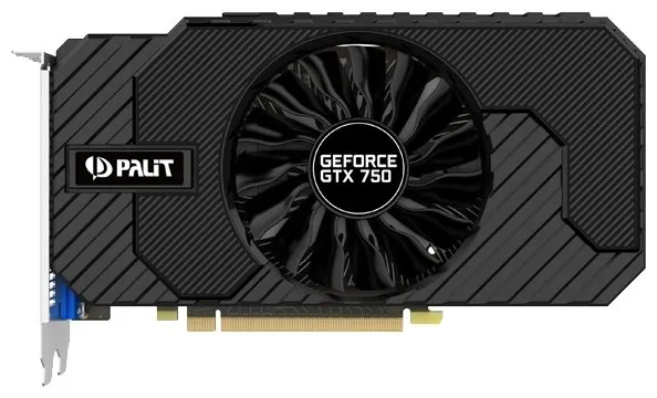 Видеокарта Palit  1 Gb PA-GTX750 StormX OC GeForce GTX 750