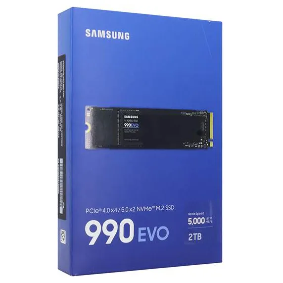 SSD накопитель 2 TB Samsung 990 EVO MZ-V9E2T0BW