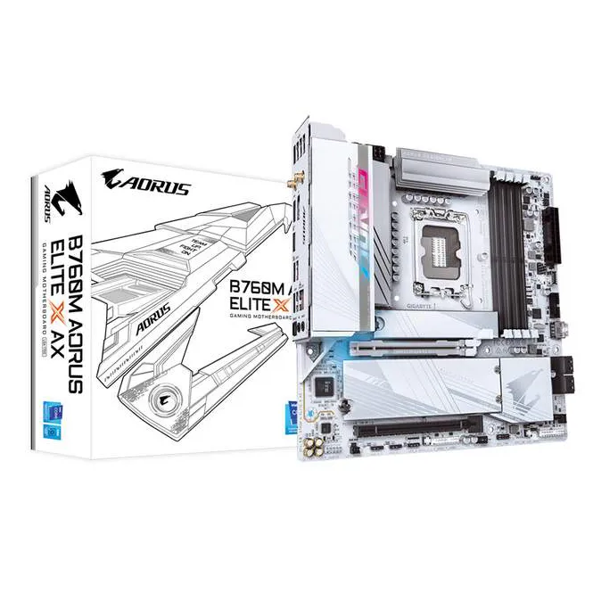 Материнская плата Gigabyte B760M AORUS ELITE X AX