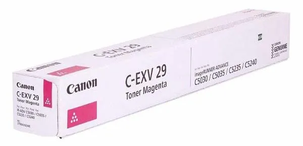 Тонер Canon CEXV29 M Пурпурный 2798B002