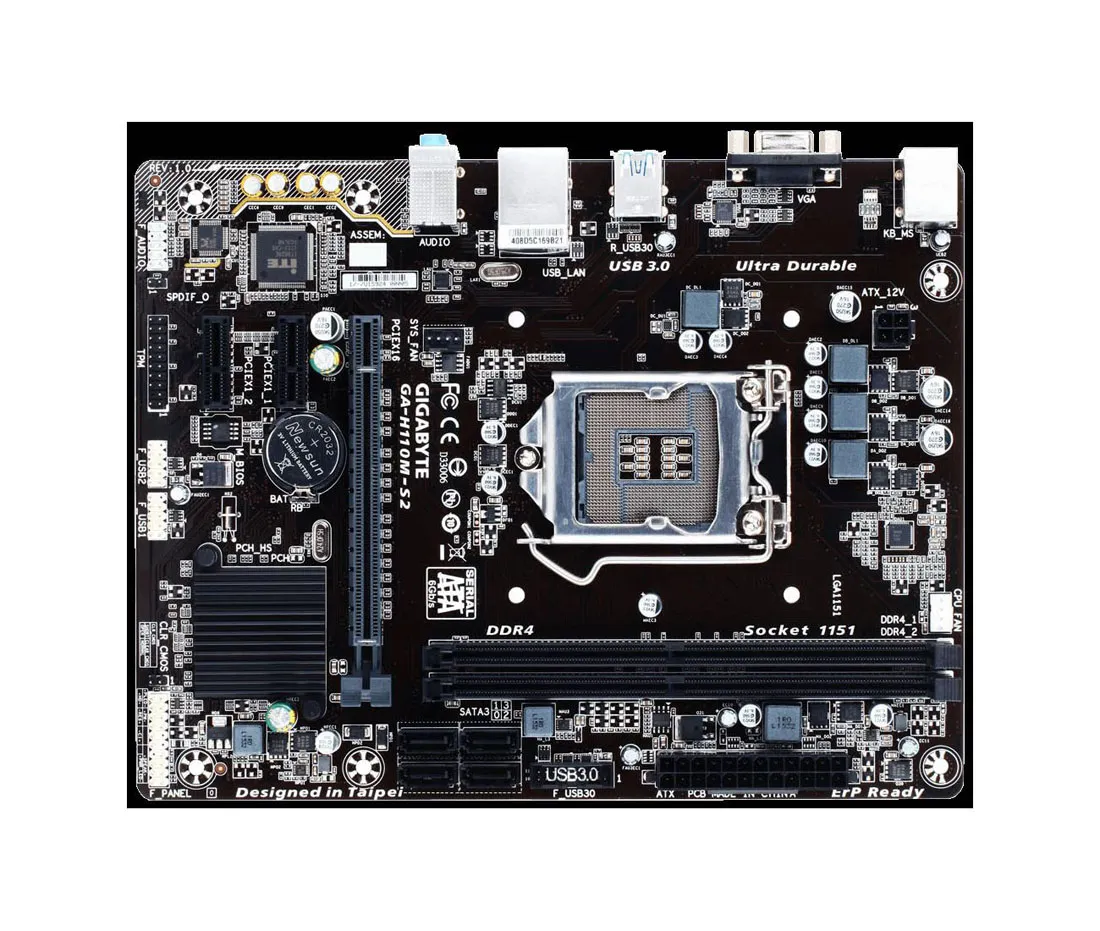 Материнская плата Gigabyte GA-H110M-S2