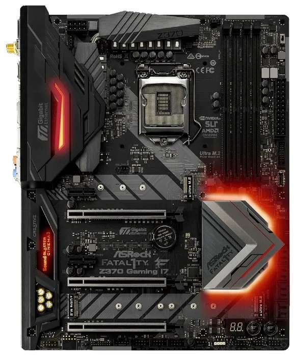 Материнская плата ASRock Fatal1ty Z370 90-MXB680-A0UAYZ