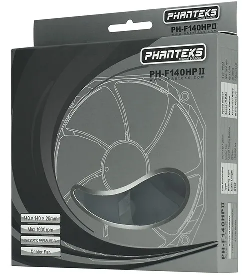 Кулер для корпуса PHANTEKS PH-F140HP-BK2