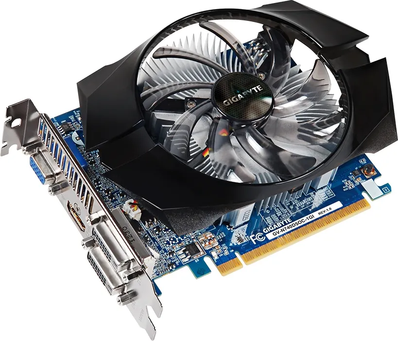 Видеокарта GigaByte GVN7405OGI-00-G GF GT740 1Gb