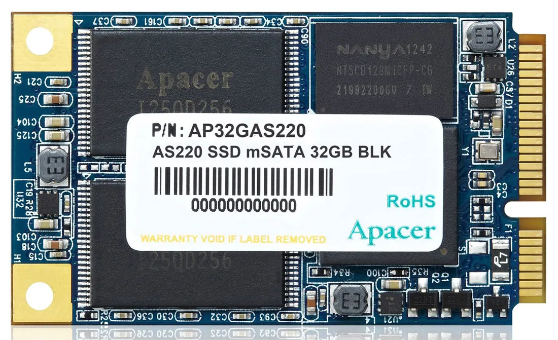 SSD накопитель 32 GB Apacer AS220 AP32GAS220B-1