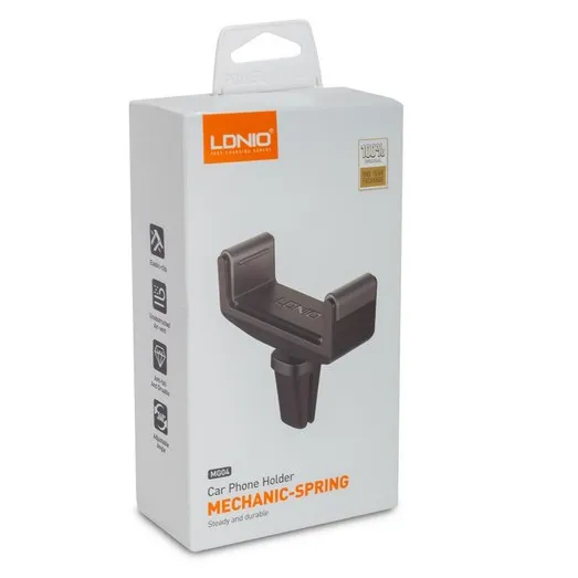 Автомобильный держатель для телефона LDNIO Mechanic-Spring MG04