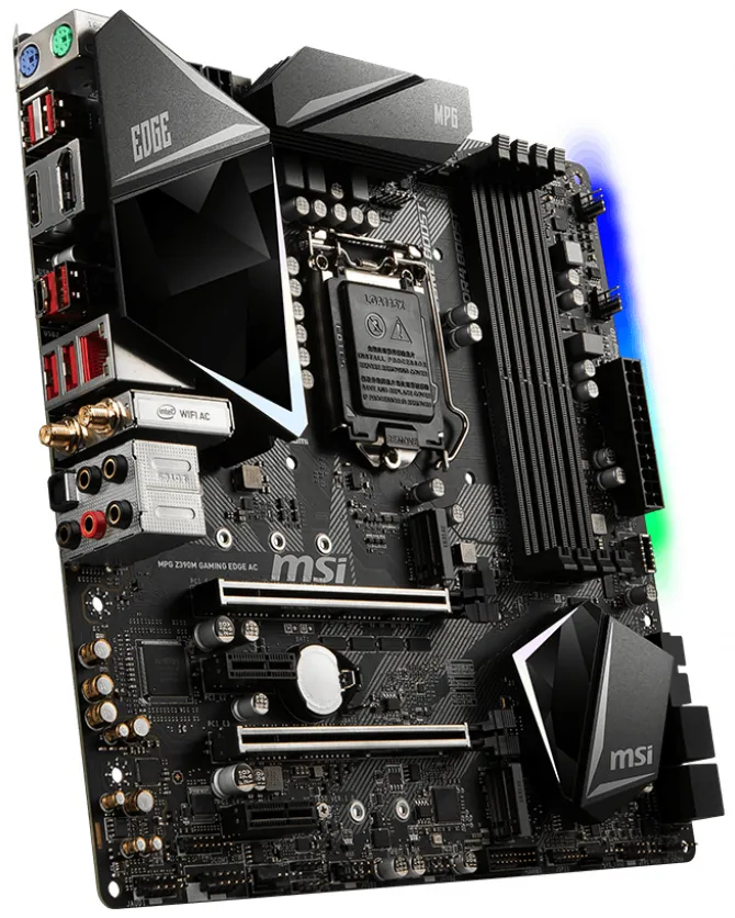 Материнская плата MSI MPG Z390M Gaming Edge AC
