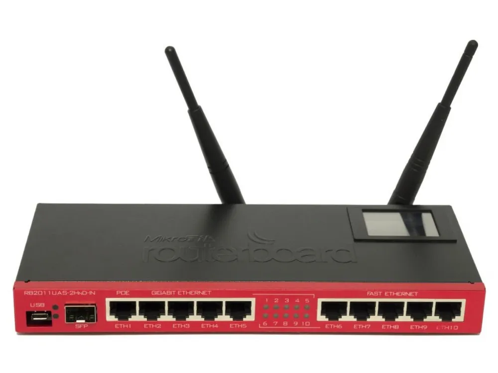 Маршрутизатор MikroTik RB2011UiAS-2HnD-IN