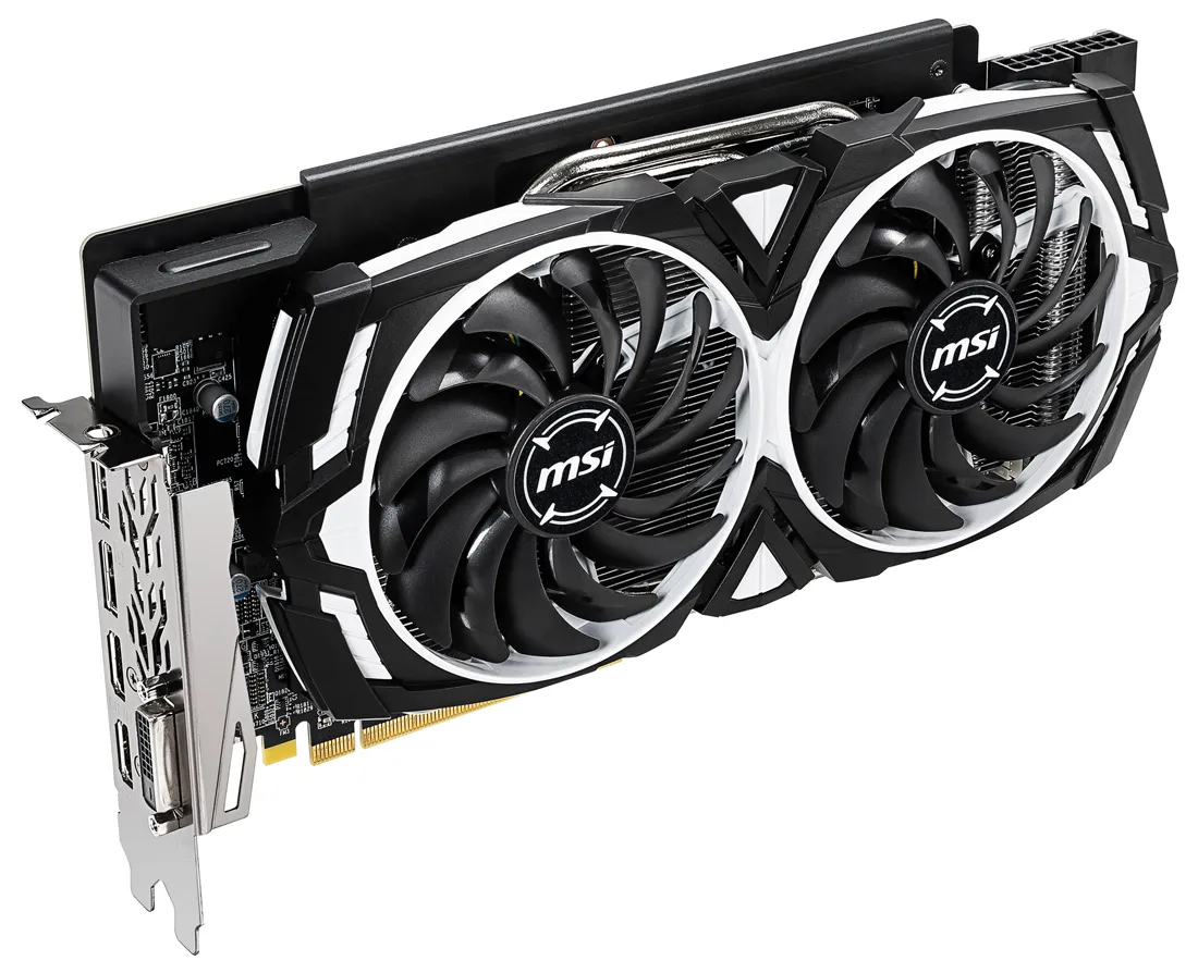 Видеокарта 8GB MSI RX 590 ARMOR OC
