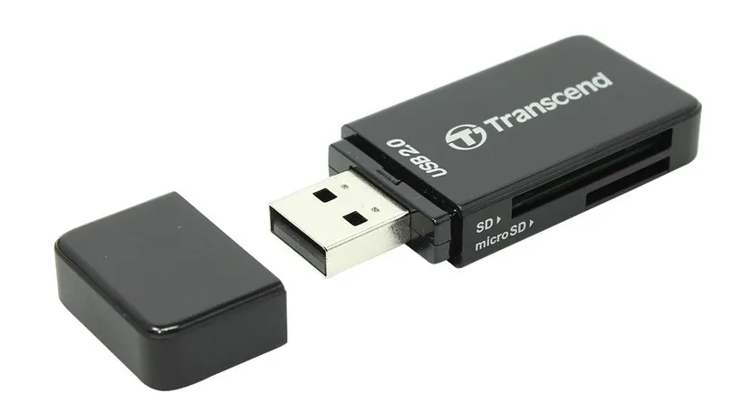 Картридер Transcend TS-RDP5K черный