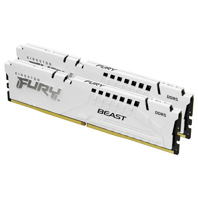 Оперативная память 32GB kit Kingston FURY Beast White EXPO KF552C36BWEK2-32