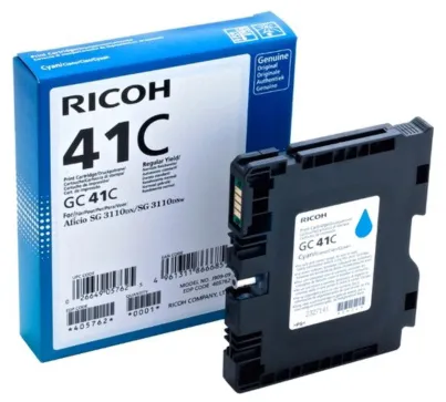 Картридж RICOH 405762 GC 41C голубой