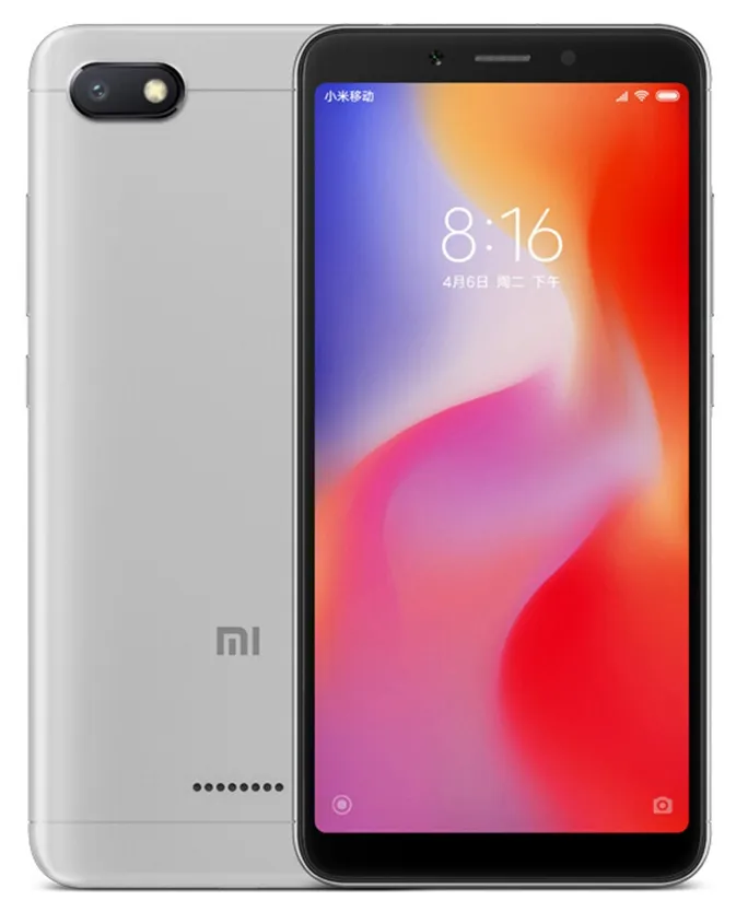 Смартфон Xiaomi Redmi 6A серый